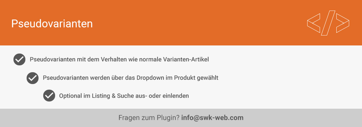 Pseudovarianten Header